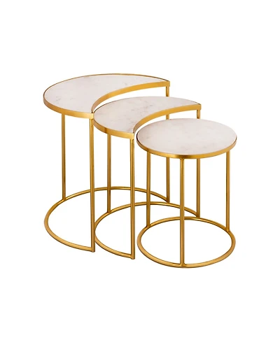 Tov Furniture Crescent Nesting Tables, Set of 3