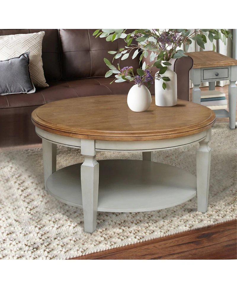 International Concepts Vista Round Coffee Table