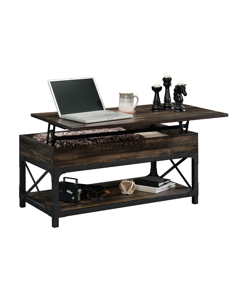 Sauder Steel River Lift-Top Coffee Table