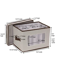 Household Essentials Champagne Flute Storage Box