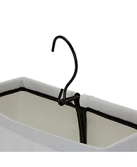 Household Essentials Door Hanging Laundry Bag, Trim