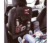 Diono Toddler Stow 'n Go Car Back Seat Organizer, Kick Mat Seat Protector, 7 Pockets, 2 Drinks Holders