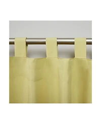 Exclusive Home Curtains Indoor - Outdoor Solid Cabana Tab Top Curtain Panel Pair
