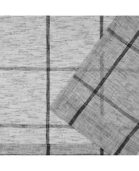 Lauren Ralph Rubin Back Tab Rod Pocket Sheer Curtain Panel