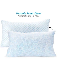 Nestl Heat and Moisture Reducing Ice Silk and Gel Infused Memory Foam Pillow