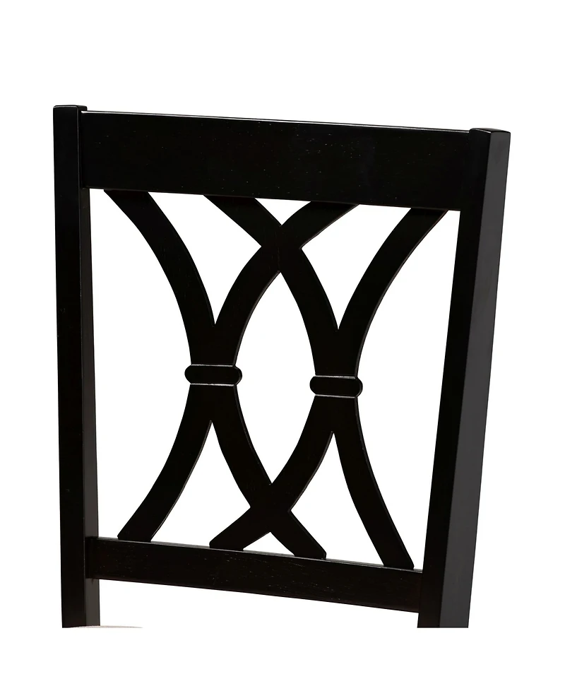 Furniture Reneau Transitional 2 Piece Dining Chair Set with Seat
