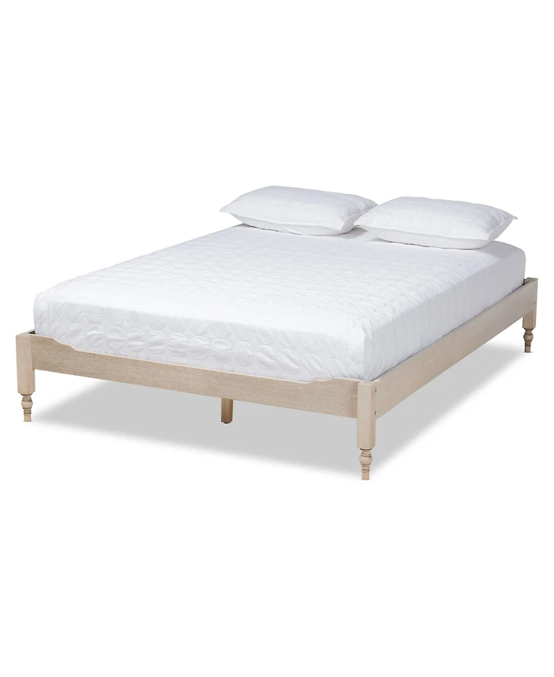 Furniture Laure French Bohemian Full Size Bed Frame