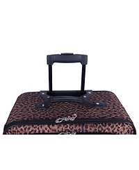 American Flyer Animal Print 5 Piece Spinner Luggage Set
