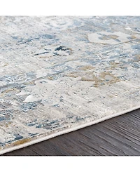 Surya Solar Sor-2307 Mist 3' x 8' Runner Area Rug