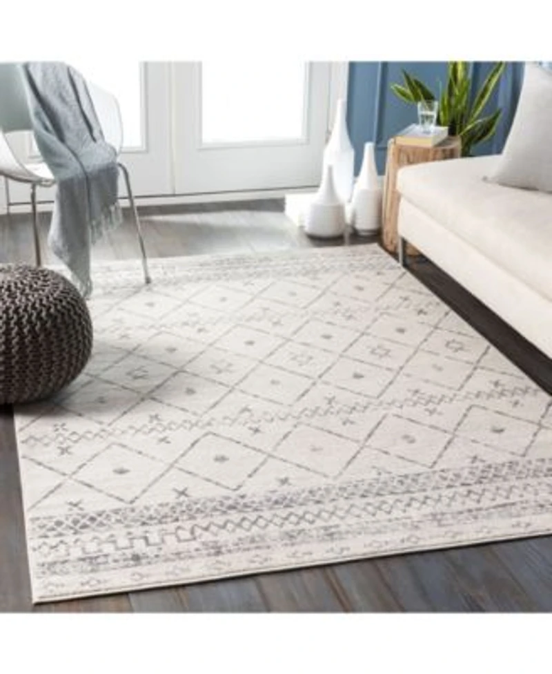 Livabliss Roma Rom 2338 White Area Rug