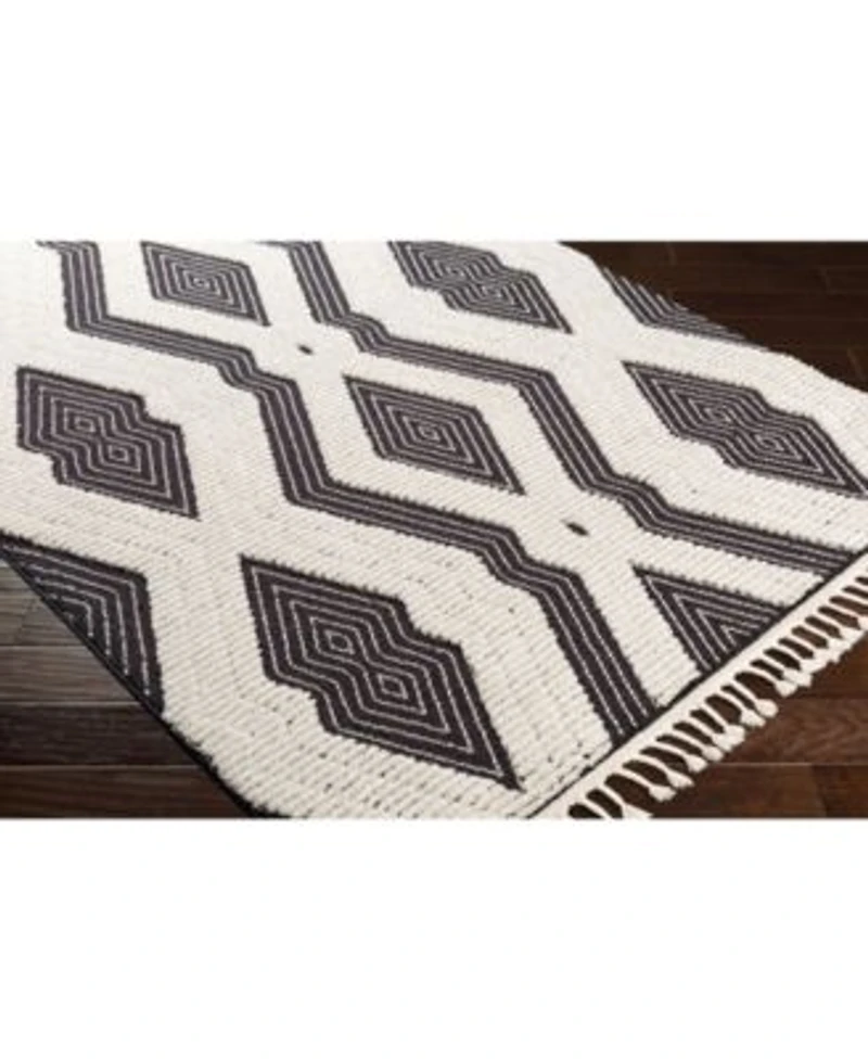 Livabliss Azilal Azi 2300 Black Area Rug