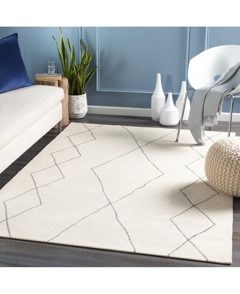 Livabliss Sinop Snp-2306 Charcoal 5' x 7'6" Area Rug