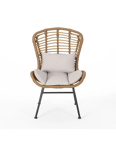 Noble House La Habra Outdoor Club Chairs