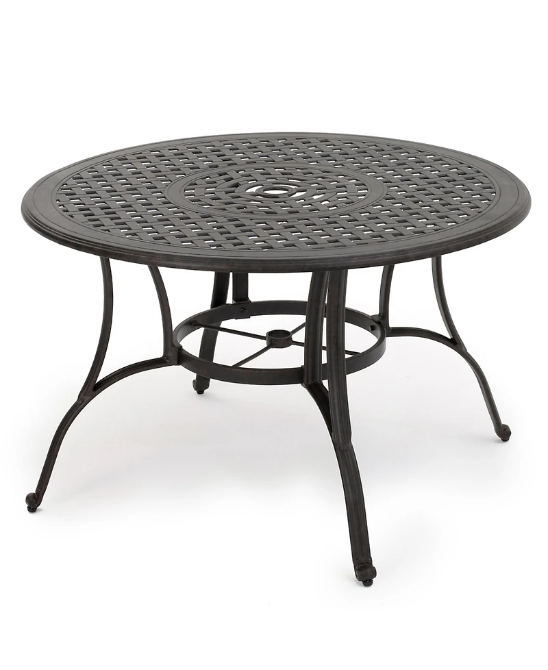 Noble House Alfresco Outdoor Cast Circular Dining Table