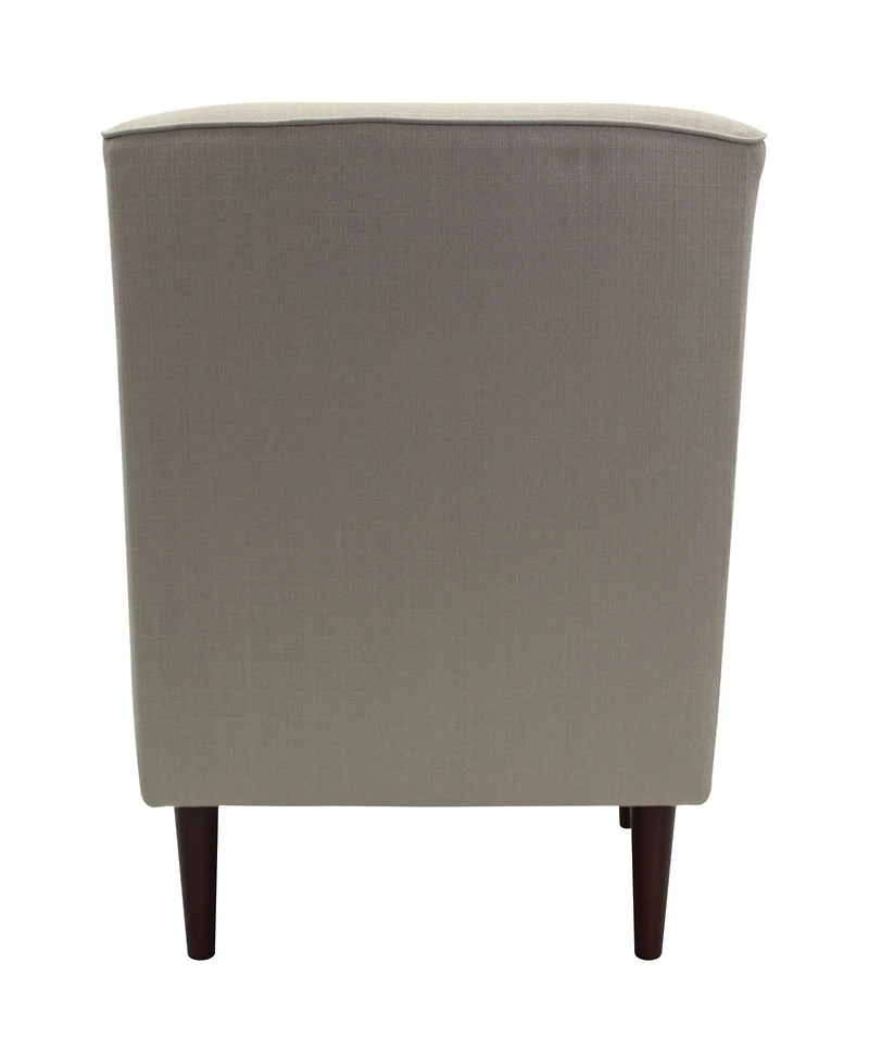 Foxhill Trading Laura Mid-Century Armed Lounge Chair