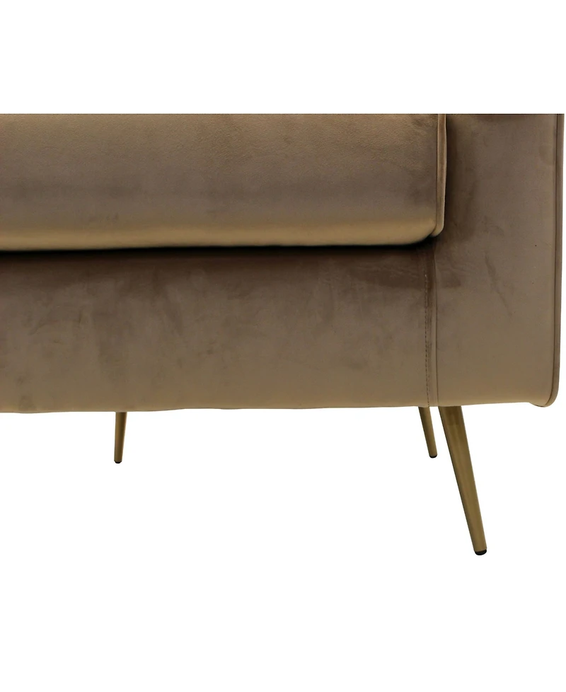 Foxhill Trading Lana Mid-Century Armed Chair