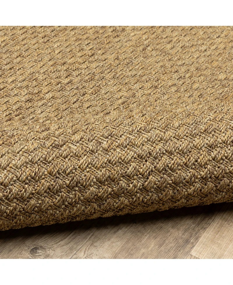 Oriental Weavers Karavia 2160X Tan 7'10" x 10'10" Outdoor Area Rug