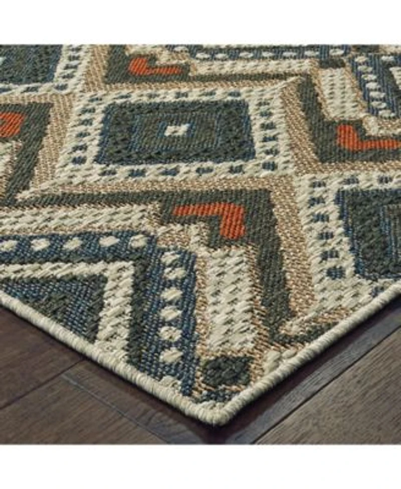 Oriental Weavers Latitude 002x3 Gray Rug