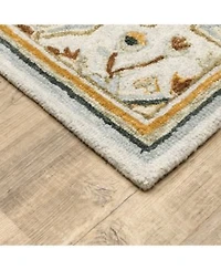Oriental Weavers Alfresco 28407 Ivory Rug