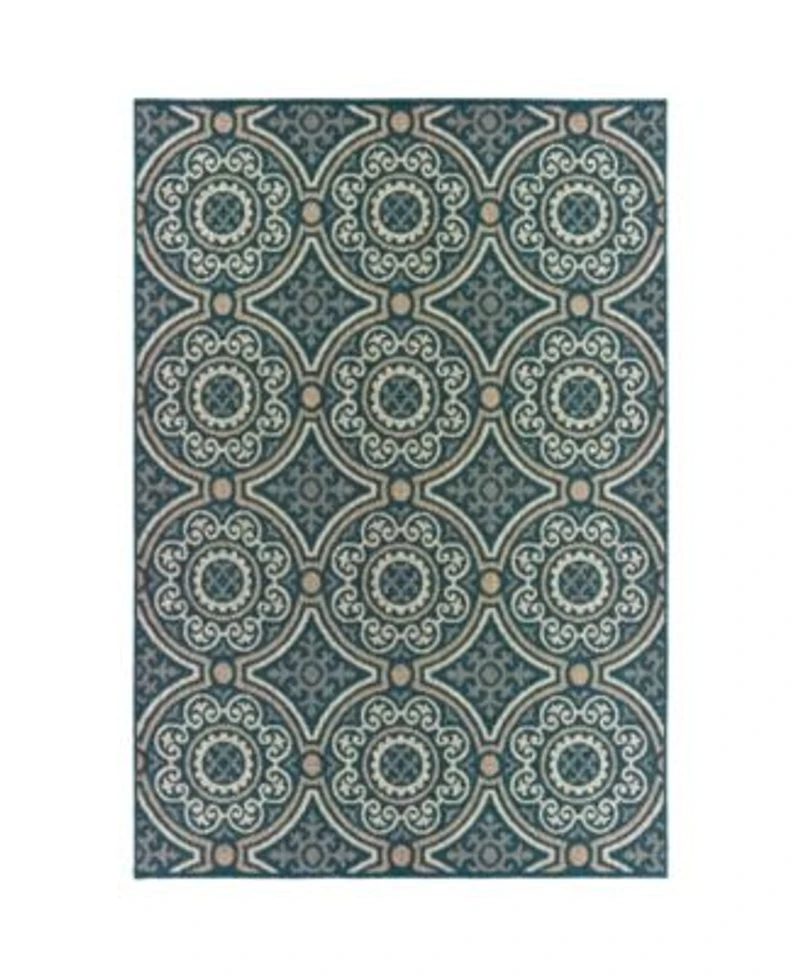 Oriental Weavers Latitude 609 Blue Rug