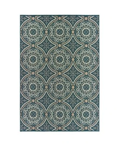Oriental Weavers Latitude 609 Blue Rug