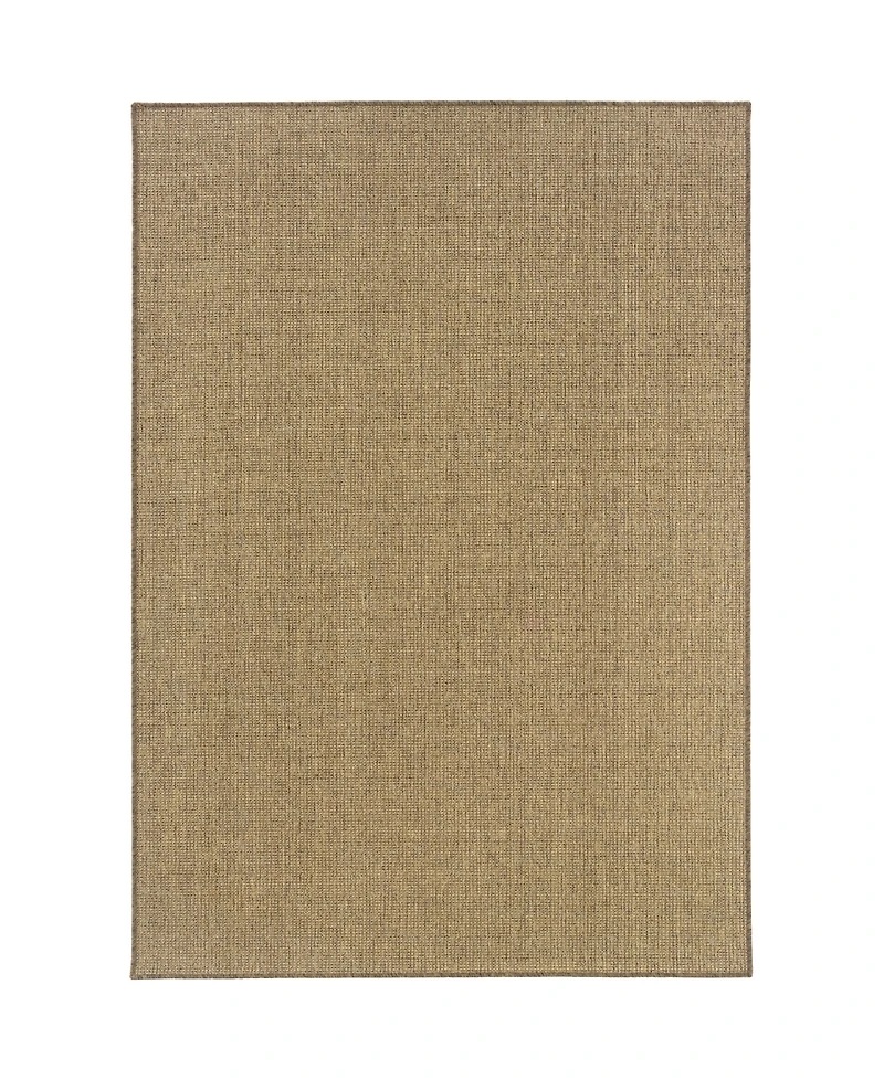 Oriental Weavers Karavia 2068X Tan 6'7" x 9'6" Outdoor Area Rug