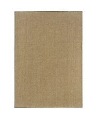 Oriental Weavers Karavia 2068X Tan 6'7" x 9'6" Outdoor Area Rug