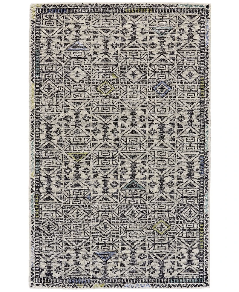 Feizy Arazad R8447 Black 8' x 11' Area Rug