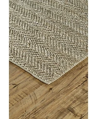 Feizy Kaelani R0770 Gray 5' x 8' Area Rug