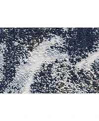 Feizy Gaspar R3833 White 2'10" x 8' Runner Rug