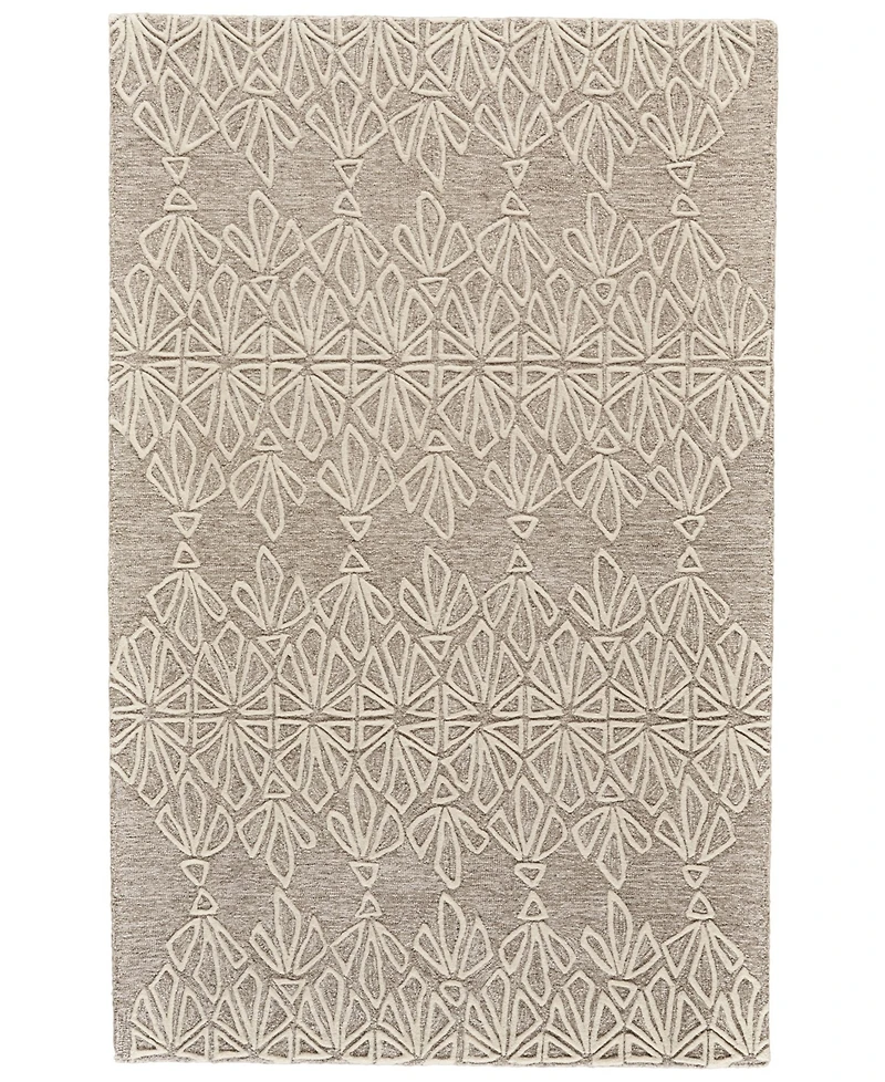 Feizy Enzo R8735 Ivory 2' x 3' Area Rug
