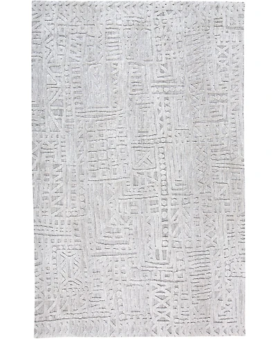 Feizy Colton R8793 Gray 2' x 3' Area Rug