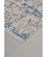 Simply Woven Rayne R3891 Blue Rug