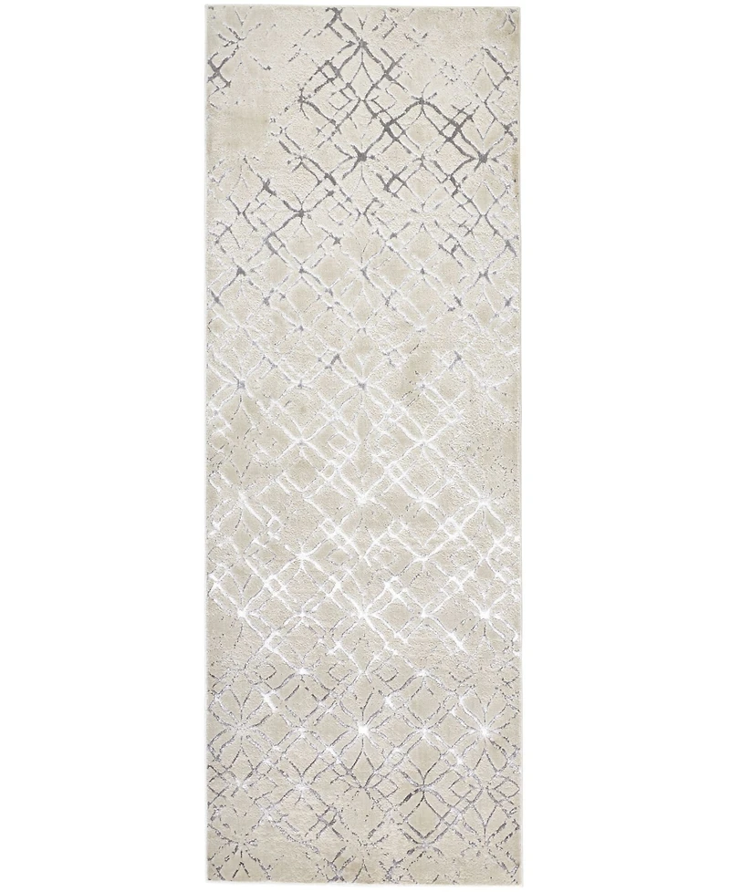 Feizy Micah R3047 Beige 2'10" x 7'10" Runner Rug