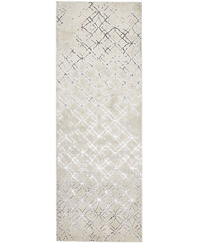Feizy Micah R3047 Beige 2'10" x 7'10" Runner Rug