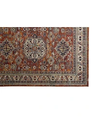 Feizy Sarrant R3967 Charcoal 2'8" x 12' Runner Rug