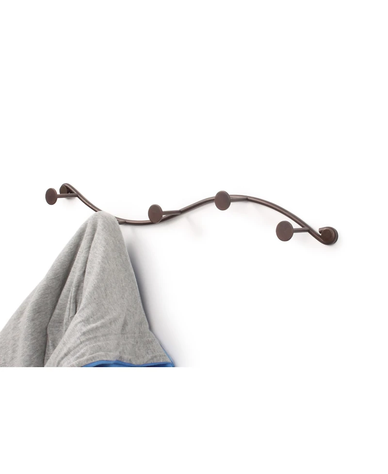 Spectrum Sweep Wall Mount 5-Hook Rack