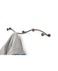 Spectrum Sweep Wall Mount 5-Hook Rack