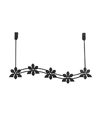 Spectrum Flower Over The Door 5-Hook Rack
