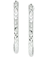 Giani Bernini Small Twist Hoop Earrings in Sterling Silver, 20mm, Created for Macy's