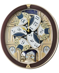 Seiko Melodies in Motion Wood-Tone Wall Clock