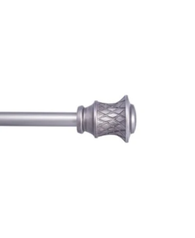 Kenney Fast Fit Easy Install Jamey 5 8 Decorative Window Curtain Rod