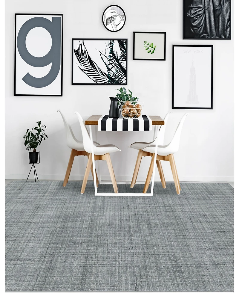 Amer Rugs Laurel Lau-6 Turquoise 7'6" x 9'6" Area Rug