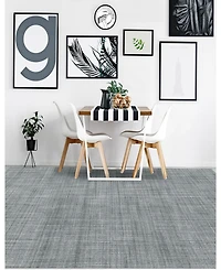 Amer Rugs Laurel Lau-6 Turquoise 7'6" x 9'6" Area Rug