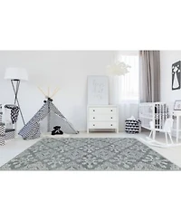 Amer Rugs Boston Bos 36 Charcoal Rug
