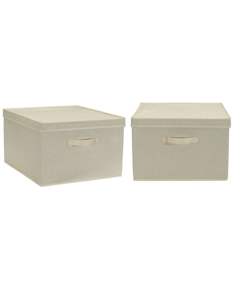 Household Essentials Jumbo Fabric Storage Bins 2 Pack