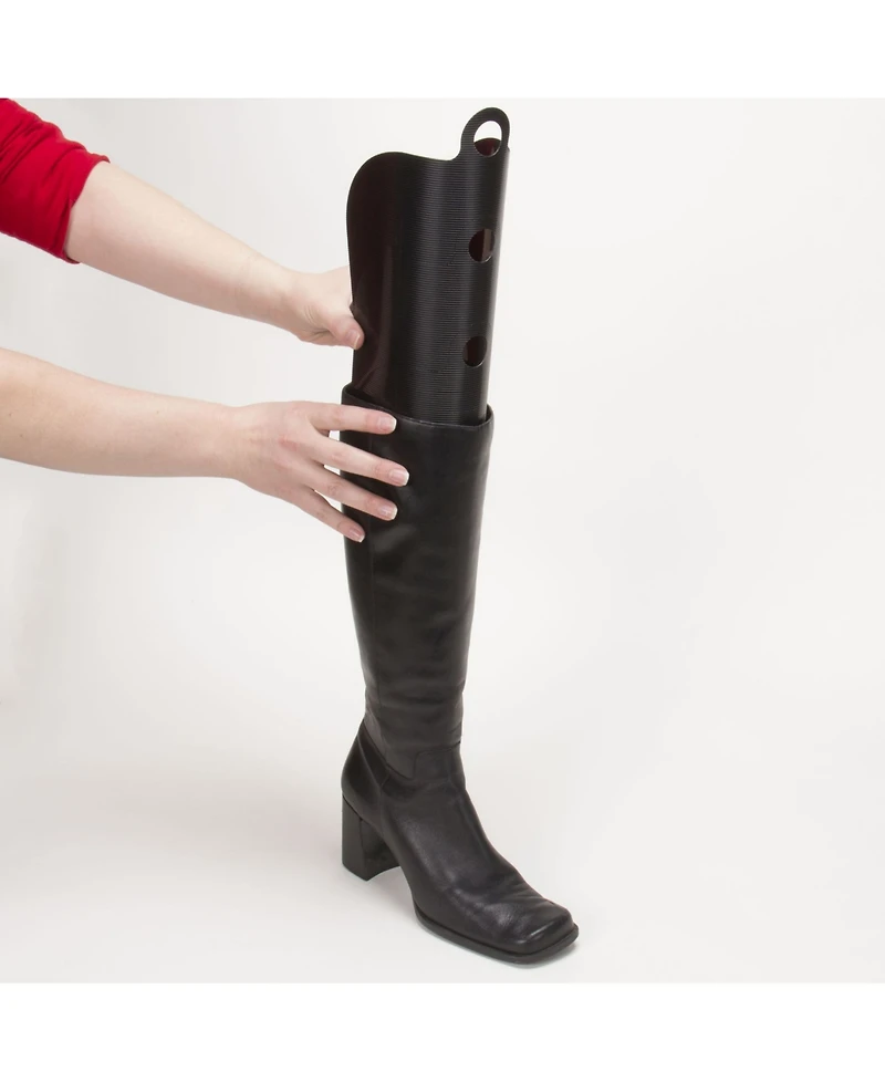 Household Essentials CedarFresh Boot Shapers, 4 Pairs, Plastic Boot Inserts, Multicolor