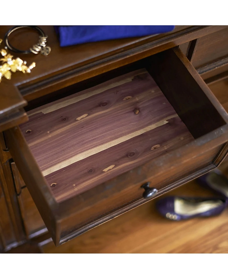 Household Essentials 5-Pack Cedar Fresh Cedar Drawer Liners for Dresser