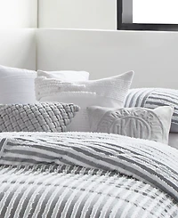 Dkny Textured Stripe Decorative Pillow, 20" x 20"
