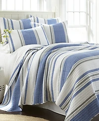 Levtex St. Bart Stripe 3-Pc. Quilt Set, King